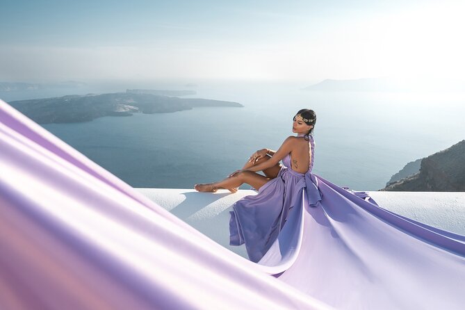 Flying Dress Photoshoot in Santorini by Flying Dress Photo © - Photos delivery timeline: why this staged rollout is a real benefit