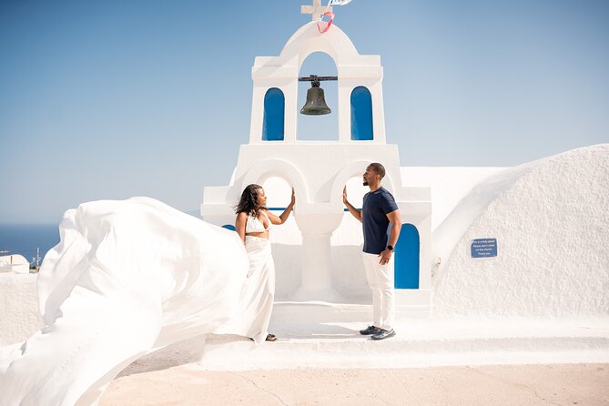 Flying Dress Santorini Photoshoot - Key things that make this shoot worth your time