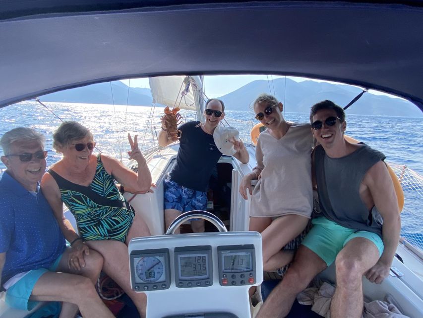 From Agia Efimia: All Inclusive Sailing Day Trip to Ithaca - Stop 1 at Gidaki beach: crystal water, snorkel time, and paddle board fun