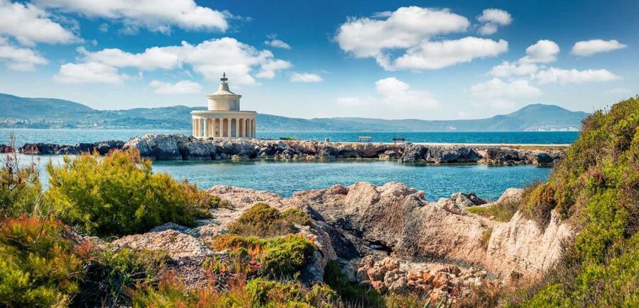 From Argostoli: Kefalonia Shore Excursion Highlights Tour - Antisamos Beach: Captain Corelli’s Mandolin nostalgia meets real swimming