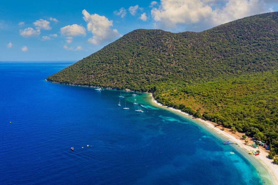 From Argostoli: Kefalonia Shore Excursion Highlights Tour - Agia Efimia: a seaside break with tavernas and yacht views