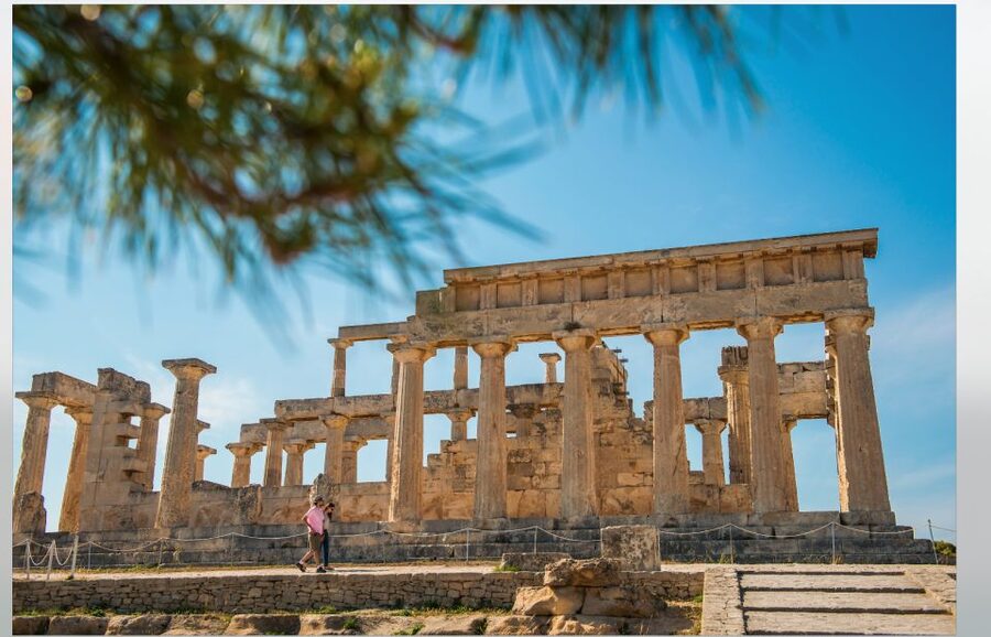 From Athens: Day Cruise of the Saronic Islands - Aegina: pistachio groves, beaches, and the Temple of Aphaea as an option