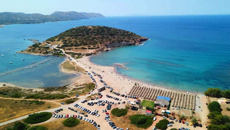 From Athens: Lake Vouliagmeni Spa & Temple of Poseidon Tour - From Athens to Cape Sounion, the drive is part of the experience