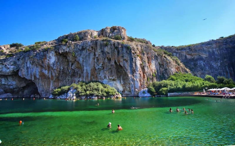 From Athens: Lake Vouliagmeni Spa & Temple of Poseidon Tour - Temple of Poseidon at Cape Sounion: making the most of 45 minutes