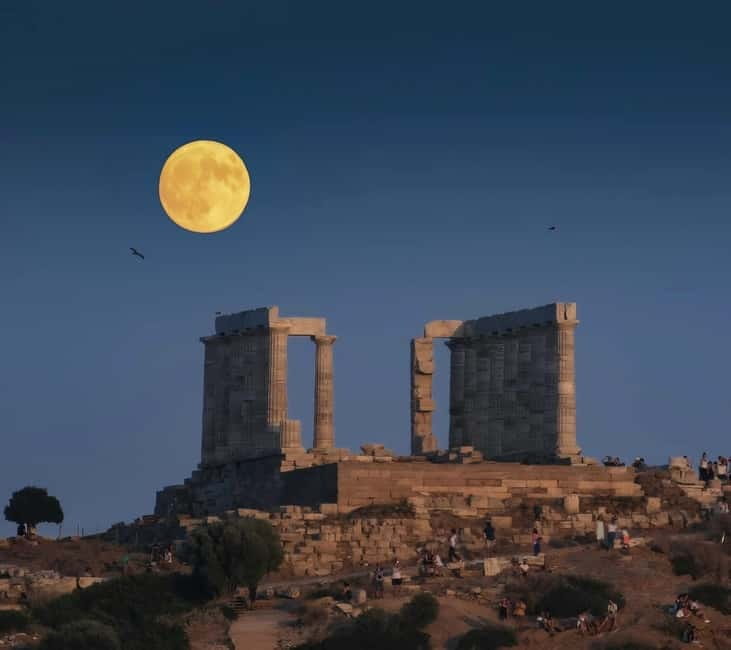 From Athens: Lake Vouliagmeni Spa & Temple of Poseidon Tour - Lake Vouliagmeni Thermal Spa Lake: swim, relax, and bring your own towel