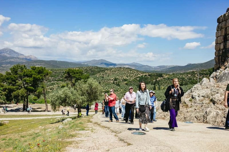 From Athens: Mycenae, Epidaurus & Nafplio Full-Day Tour - Mycenae archaeological site: Lion Gate and royal tombs