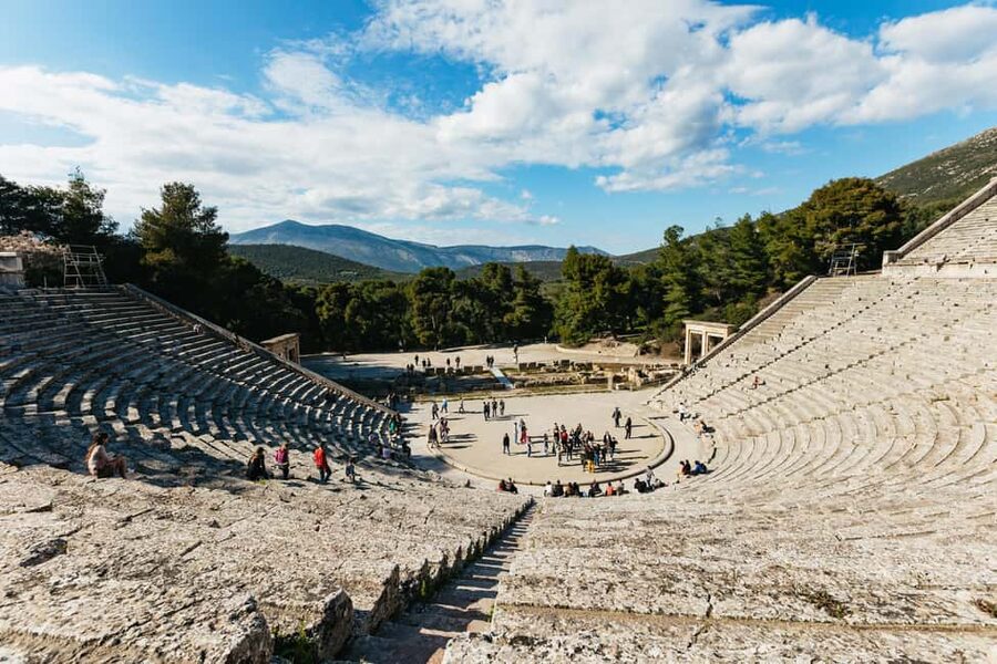 From Athens: Mycenae, Nafplio and Epidaurus Small Group Tour - Pickup in Athens or Piraeus, and what the 9-hour clock really means