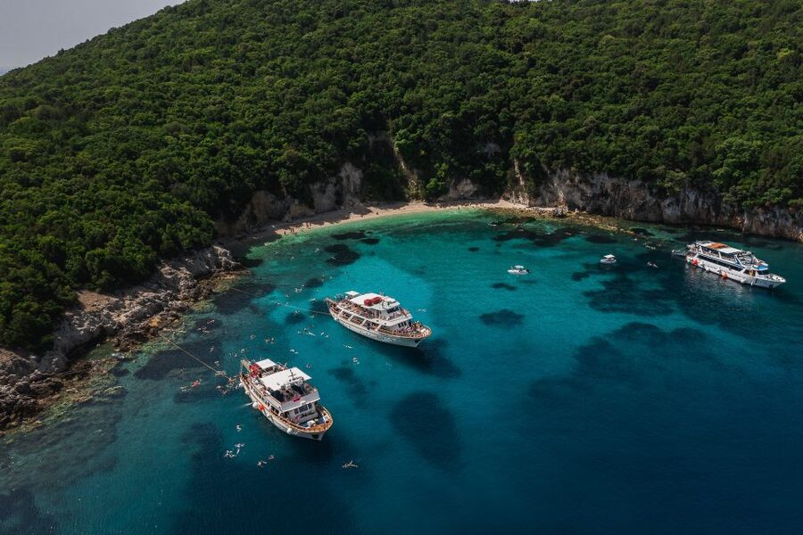 From Benitses/Lefkimmi: Blue Lagoon & Papanikolis Cruise - Blue Lagoon swimming and snorkelling time that is worth showing up for
