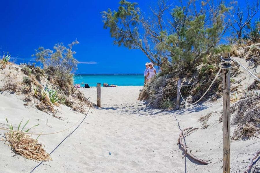 From Chania: Elafonisi Pink Sand Beach Day Trip w/ Elos Stop - Key highlights worth getting excited about