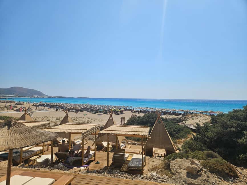 From Chania: Falassarna & Balos Cruise With Pickup - Balos Beach Time: Nearly Three Hours for Dunes, Sand, and Swims