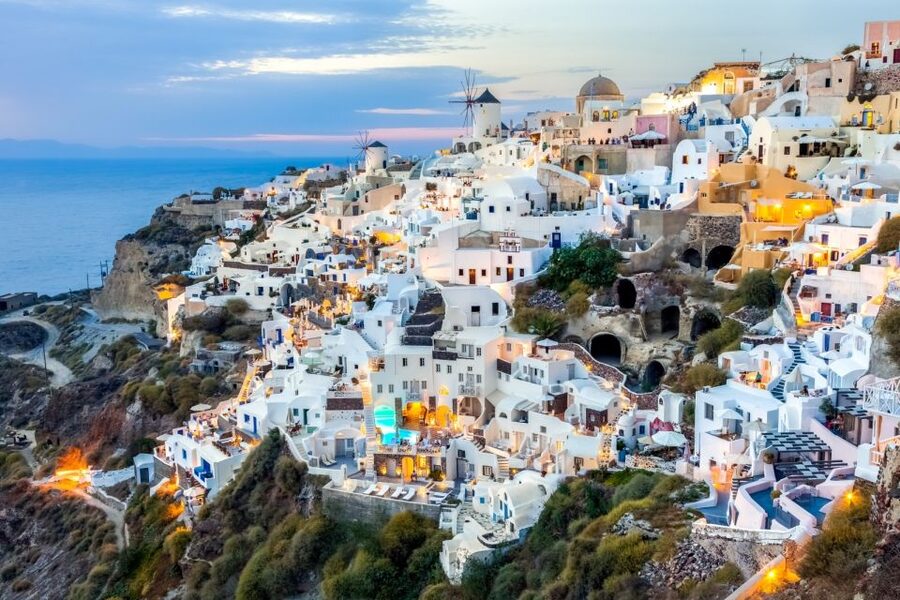 From Chania: Full-Day Trip to Santorini - The high-speed catamaran ride: what you get for the 2.5 hours