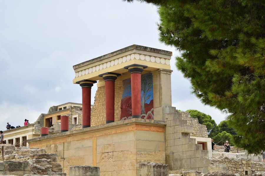 From Chania: Knossos Palace and Heraklion Full-Day Tour - Knossos Palace with a guide: myths, the palace plan, and the Minos story