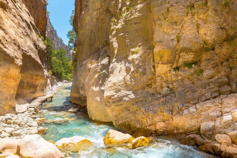From Chania/Rethymno: Samariá Gorge Guided Hike with Pickup - The big picture schedule: how the day really feels