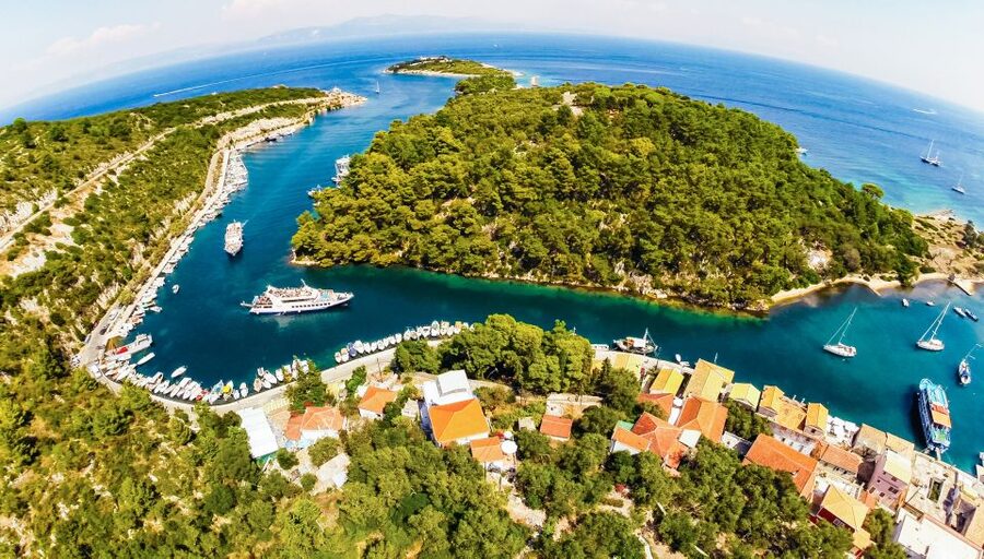 From Corfu: Day Cruise to Paxos, Antipaxos, and Blue Caves - Antipaxos Swim at Mesovrika Beach or Voutoumi Beach