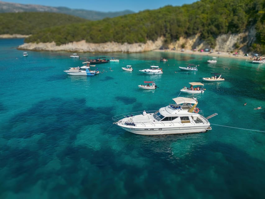 From Corfu: Luxury Yacht Cruise to Paxos and Antipaxos - The 45-Minute Yacht Ride to Paxos, With a View Bonus