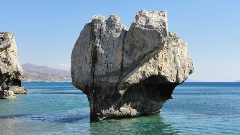 From Herakleion: Day Trip to Preveli Palm River Beach - The Preveli arrival: viewpoint photos, then the beach