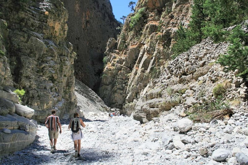 From Heraklion,Agia Pelagia,Malia: Samaria Gorge Guided Trip - Ferry to Sfakia, then the long ride home