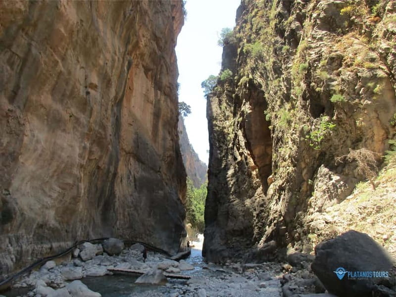 From Heraklion,Agia Pelagia,Malia: Samaria Gorge Guided Trip - Pickup and the Omalos start, with breakfast before the work