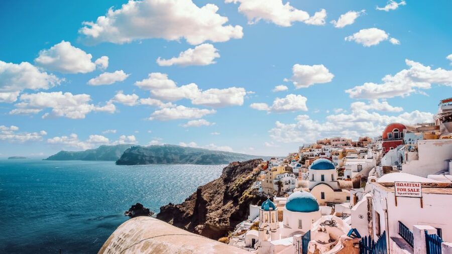 From Heraklion/Crete: Santorini Island Guided Day Trip - Fira, the island capital with more flexibility and big views