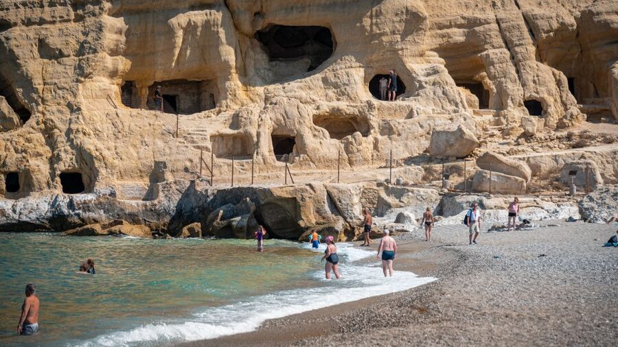 From Heraklion: Day Trip to Matala Hippie Beach and Caves - The Drive Out: A Guided Ride That Sets Up Matala