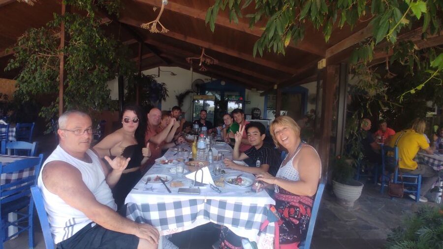 From Heraklion: Matala Beach - Caves & winery Full Day tour - Heraklion Winery Stop: tasting, vineyard scenery, and that off-road ride
