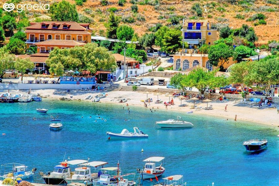 From Kefalonia: Blue Cave Boat Cruise & Shipwreck Photo Stop - Alykanas Beach and Village Time: Your Chance to Slow Down