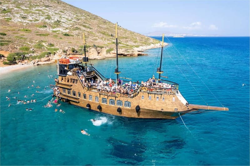 From Kos:A full day cruise in the newest luxury vessel! - Captain Morgan in 2024: why this Kos cruise feels more like a day at sea