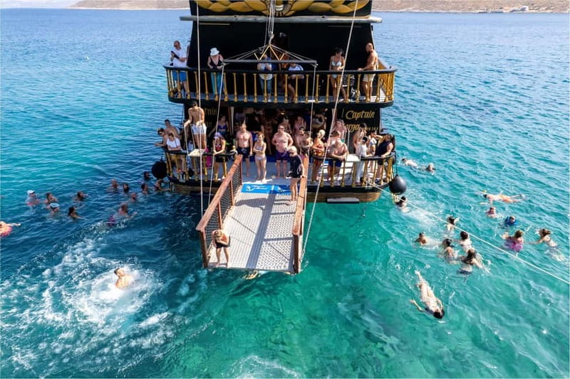 From Kos:A full day cruise in the newest luxury vessel! - BBQ lunch and the bar scene, plus how to make the photo stop work for you