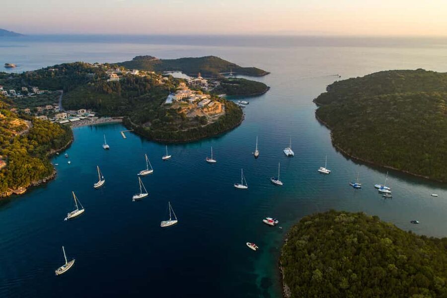 From Lefkimmi: Syvota, Blue Lagoon and Cave Sunset Cruise - Lefkimmi to Syvota Sunset Cruise: the vibe and the real value