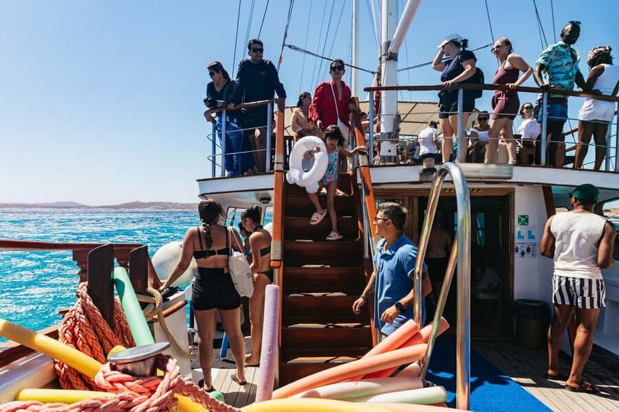 From Mykonos: Cruise to Delos and Rhenia with Lunch - Comfort and safety: choppy seas, sun, and what to pack