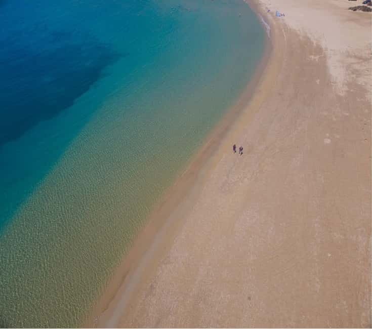 From Naxos: Koufonisia Boat Cruise and Rina's Cave w/ Lunch - Rinas Cave: swimming at a sea-only spot plus a pebble shore spring