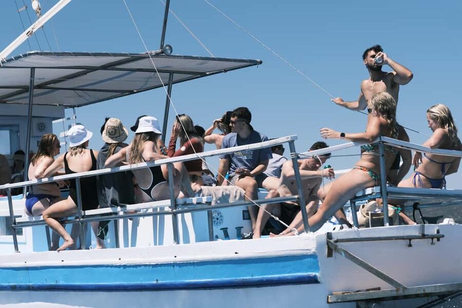 From Paros: Crab Island and Salt Lake Antiparos Boat Trip - Antiparos Lagoon: Calm Water and Clear Views Off Paros