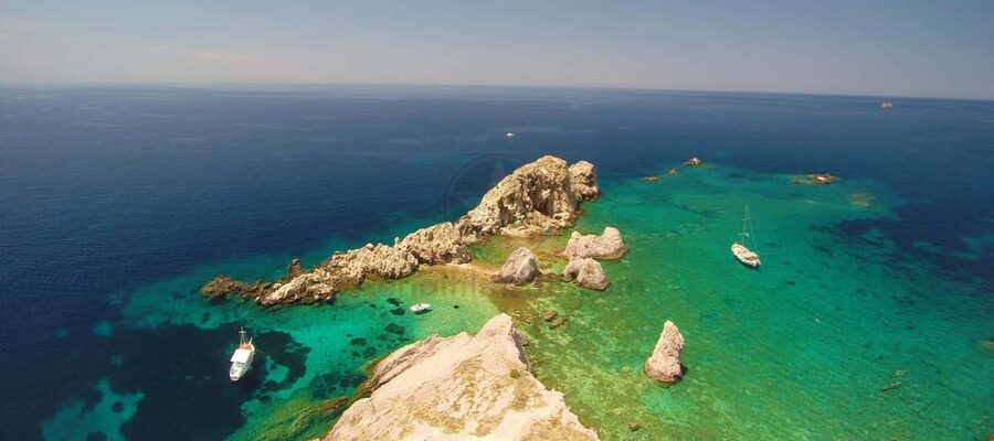 From Paros: Crab Island and Salt Lake Antiparos Boat Trip - Boat Maria T, Mask, Snorkel, Fins, and a Crew That Keeps It Simple