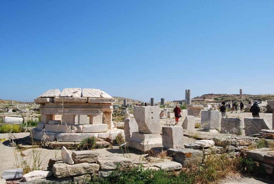 From Paros: Delos and Mykonos Full-Day Boat Trip - Delos: UNESCO Ruins, Minimal Shade, and That Walk Up the Peak