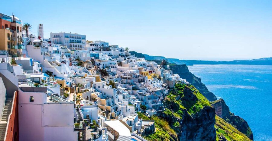 From Paros: Santorini Full-Day Boat Trip - Santorini arrival: bus ride to Fira and your first orientation