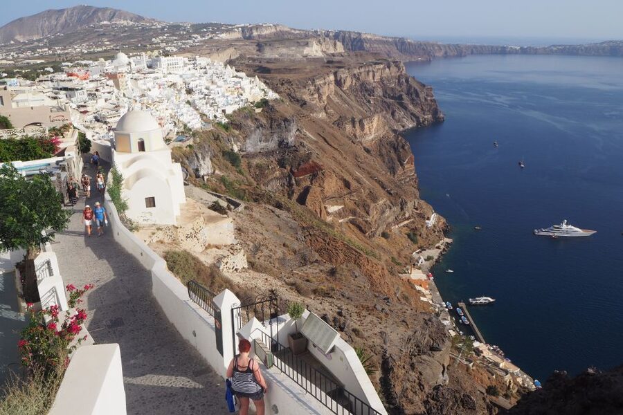 From Paros: Santorini Full-Day Boat Trip - Caldera photo moments: where the best shots happen