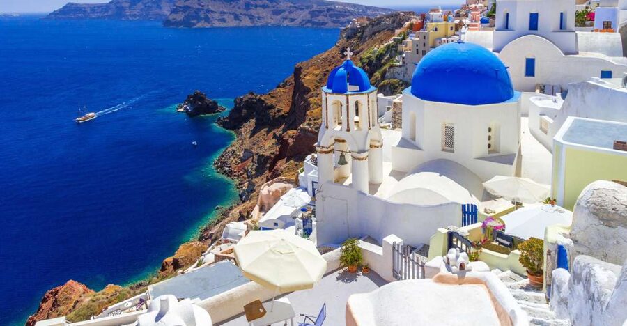 From Rethymno: Full-Day Trip to Santorini by Boat - The ferry day part: catamaran vibes, then the seat scramble
