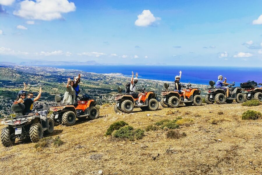 From Rethymno: Half-Day Quad Bike Safari - From Rethymno to the mountains, this quad safari stays focused