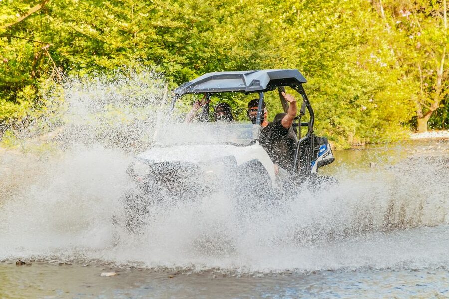 From Rethymno: Half-Day Quad Bike Safari - Prassies: the pretty village stop that gives you a local beat