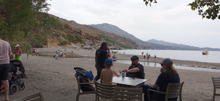 From Rethymno: Kourtaliotiko, Preveli Palm Beach, & Damnoni - Guide and driver impact: where the day rises above a bus tour
