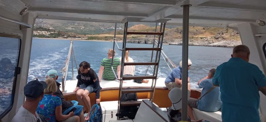 From Rethymno: Kourtaliotiko, Preveli Palm Beach, & Damnoni - Plakias: the seaside village break for lunch and another swim