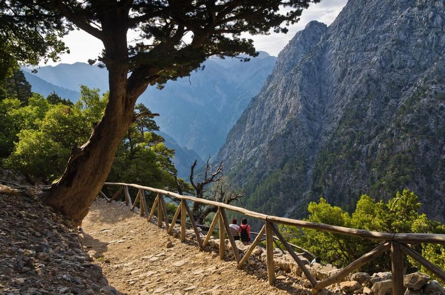 From Rethymno: Samariá Gorge Full-Day Hike - Hiking Samaria Gorge: forests, springs, and the Iron Gates moment