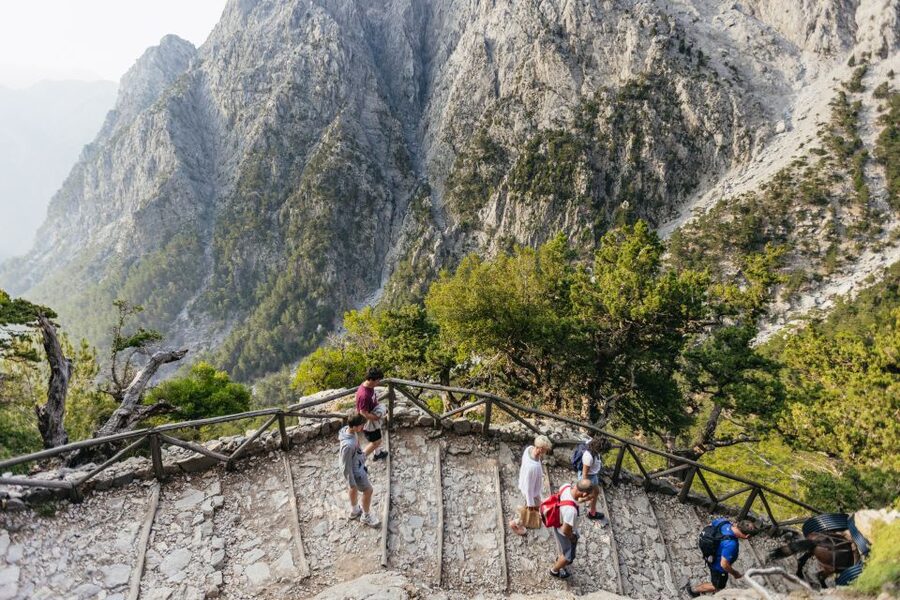 From Rethymno: Samaria Gorge Full-Day Trek, Pickup & Guide - The Samaria Gorge trek: steep, rocky, and surprisingly specific