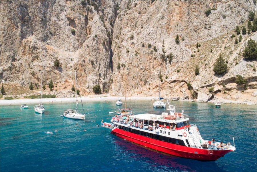 From Rhodes: Cruise to Symi Island and Saint George's Bay - St Georges Bay: Crystal Water, Real Cold, Real Enjoyment