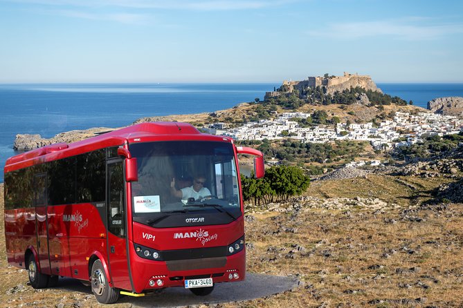 From Rhodes: Easy Morning Transfer to Lindos & 4 Hours Free Time - Pickup Timing, Return Time, and How Not to Miss the Bus