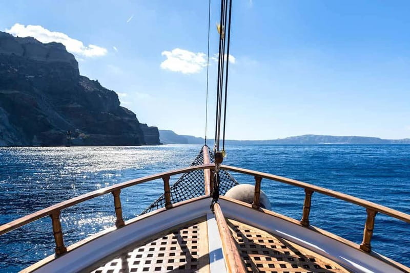From Thera: Thirasia Cruise w/ Volcano Hike and Hot Springs - Nea Kameni crater hike: optional, but plan your shoes and your expectations