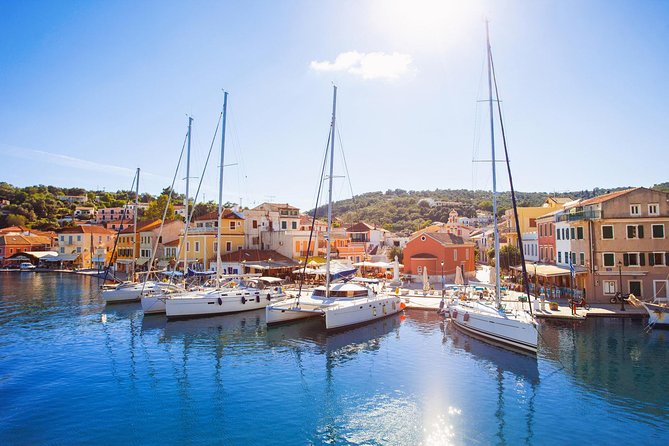 Full-Day Boat Tour of Paxos Antipaxos Blue Caves from Corfu - Paxos west coast cruising, then in and around the Blue Caves