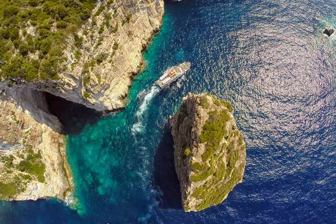 Full-Day Boat Tour of Paxos Antipaxos Blue Caves from Corfu - Mesovrika Beach on Antipaxos: the swimming and snorkeling payoff