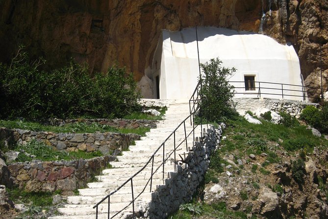 Full-Day Land Rover Safari from Rethymno with Lunch Swimming - Spili’s Kefalovrissi lion fountain and spring water culture