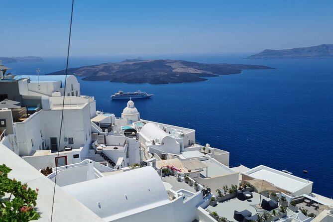 Full-Day Private Tour of Santorini Caldera & The Most Famous Sightseeing - Firostefani first: crown views without the full Oia chaos